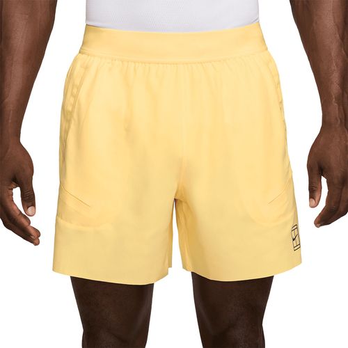 Nike Court 6 inch Advantage Short Mens Tangerine Tint/Black FZ6913 860image