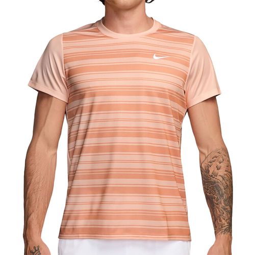Nike Court Printed Victory Crew Mens Washed Coral/White FZ6923 664
image
