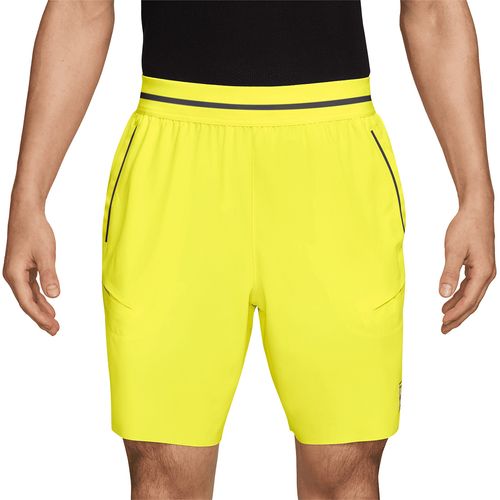 Nike Court 8 inch Advantage Short Mens Lemon Venom/Purple Dynasty FZ9322 750image