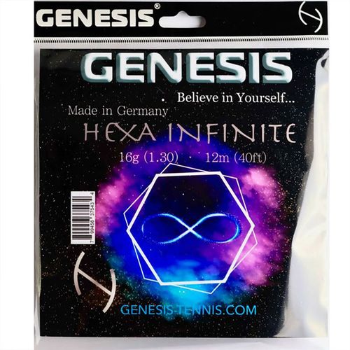 Genesis Hexa Infinite Black 16G Tennis String
image