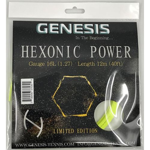 Genesis Hexonic Power 16L Tennis Stringimage