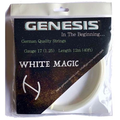 Genesis White Magic 17G Tennis Stringimage