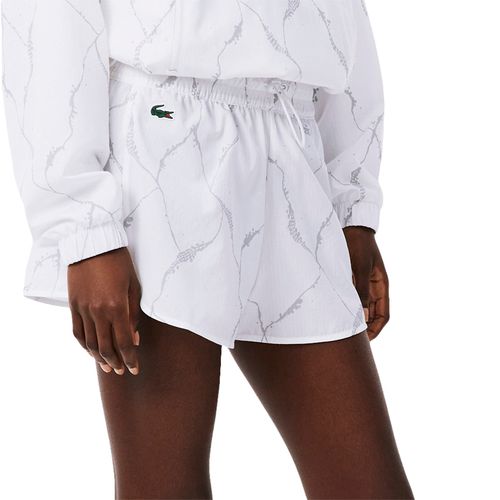 Lacoste On Court Short Womens White/Urban GF6845 Z13image