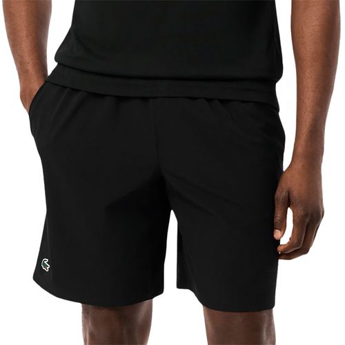 Lacoste Novak Djokovic Tec Woven Short Mens Noir GH7413 9FIimage