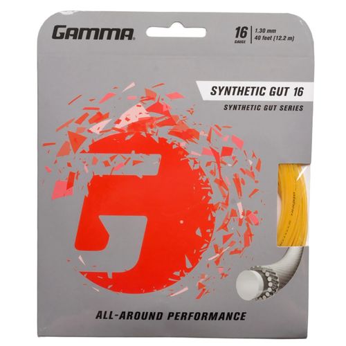 Gamma Synthetic Gut 16G Gold Tennis Stringimage
