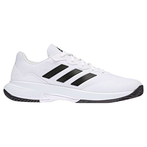 adidas GameCourt 2 Mens Tennis Shoe White/Core Black GW2991
image