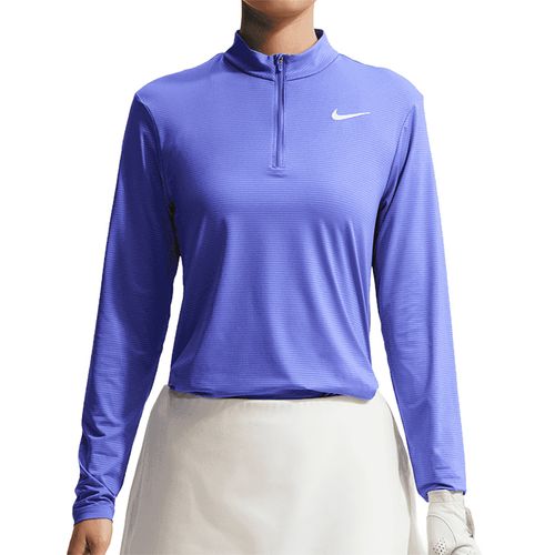 Nike Victory 1/2 Zip Long Sleeve Top Womens Sapphire/White HF6586 570image