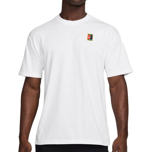 Nike Court Heritage Tee Shirt - White | Midwest Racquet Sports