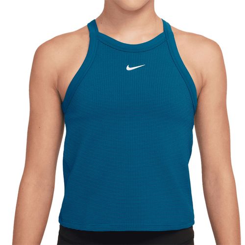 Nike Girls High Neck Tank Top Green Abyss/White HJ4252 301
image