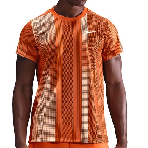 Nike Court Victory Print Crew Mens Campfire Orange/White HM6505 893
image