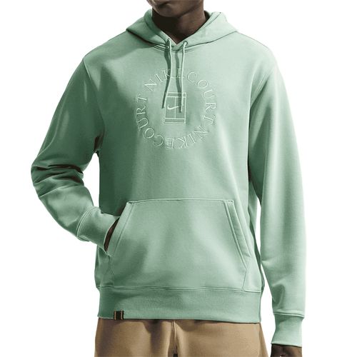 Nike Court Heritage Hoodie Mens Steam Green HM6759 006image
