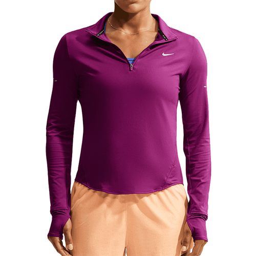 Nike Swift Half Zip Womens True Berry/Reflective Silver HQ0499 630image