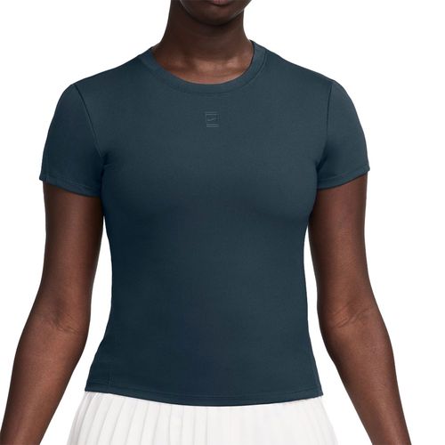 Nike Court Advantage Short Sleeve Top Womens Armory Navy HQ2994 478image