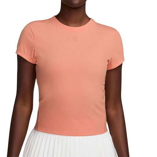 Nike Court Advantage Short Sleeve Top Womens Apricot Agate HQ2994 844
image