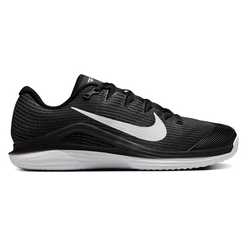 Nike Zoom Vapor 12 Mens Clay Tennis Shoe Black/White/Dark Smoke Grey HQ6026 001image
