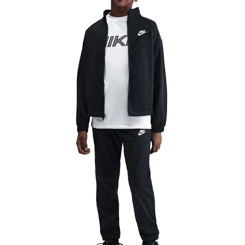 Nike Sportswear Boys Tracksuit Black/White HQ9315 010
image