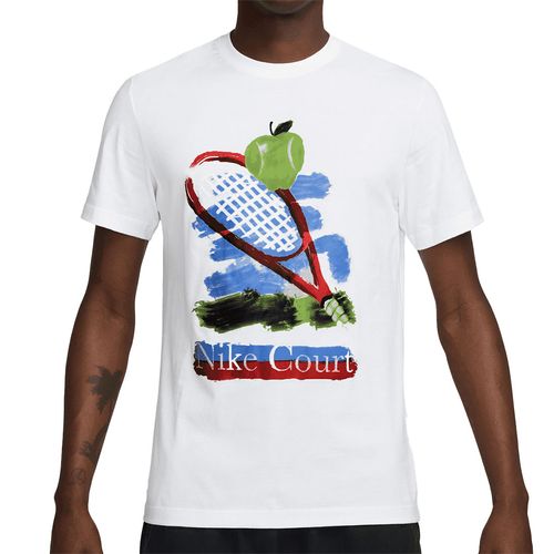Nike Court New York Tee Shirt Mens White HV1713 100
image