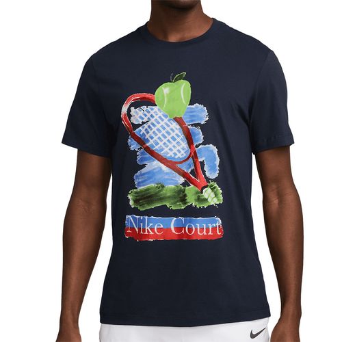 Nike Court New York Tee Shirt Mens Obsidian HV1713 451
image