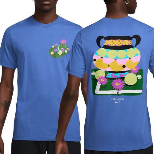 Nike Court Tee Shirt Mens Comet Blue HV1717 411
image