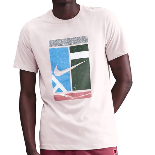 Nike Court Dri FIT Tee Shirt Mens Silt Red HV1788 667
image