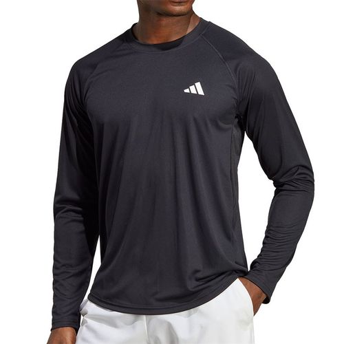 adidas Club Long Sleeve - Black | Midwest Racquet Sports
