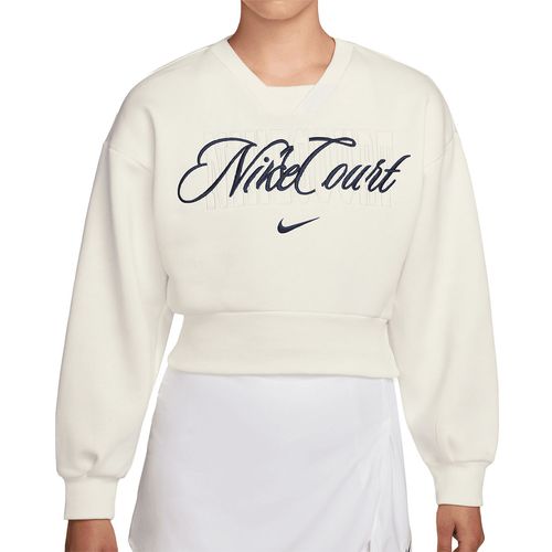 Nike Court Collection Fleece Crew Womens Sail/Midnight Navy IB0757 133image