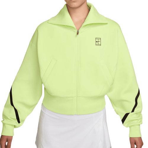 Nike Court Advantage Jacket Womens Light Lemon Twist/Black IB0776 736image