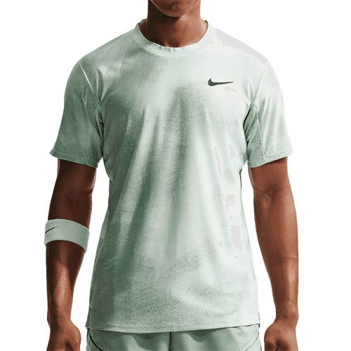 Nike Court Dri Fit Advantage Slam Crew Mens Barely Green/Steam/Black IB1016 394image