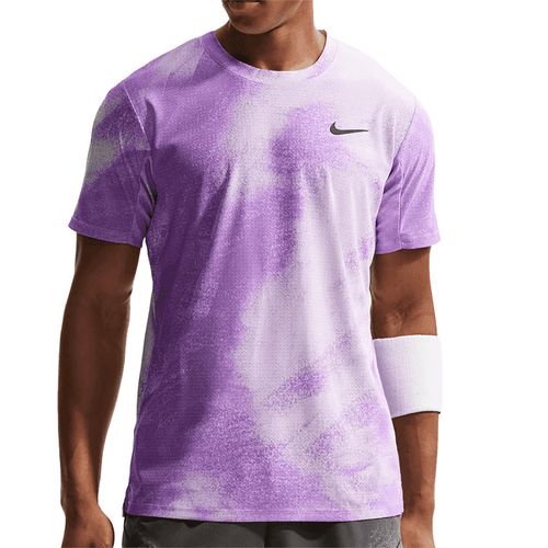 Nike Court Dri Fit Advantage Slam Crew Mens Violet Mist/Bright Violet/Black IB1016 511image