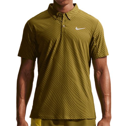 Nike Court Advantage Slam Polo Mens Olive Flak/White IB1020 368image