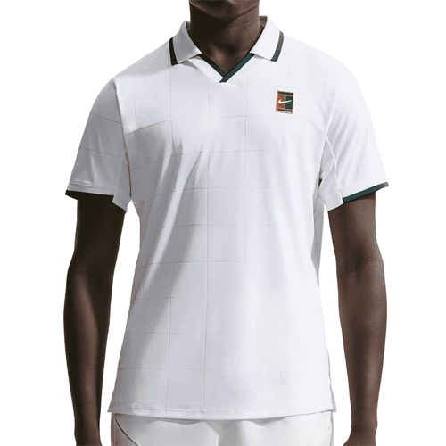 Nike Court Dri Fit Slam Polo Mens White IB1024 100image