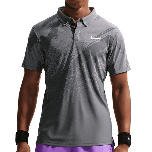 Nike Court Advantage Slam Polo Mens Anthracite/Cool Grey/White IB1028 060image