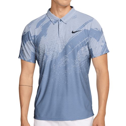 Nike Court Advantage Slam Polo Mens Work Blue/Hydrogen Blue/Black IB1028 486image
