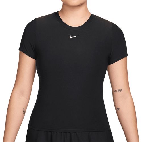 Nike Victory Short Sleeve Top Womens Black/White IB3776 010image