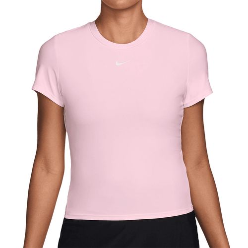 Nike Victory Short Sleeve Top Womens Pink Foam/White IB3776 663image