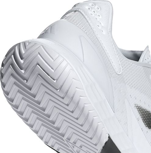 adidas Defiant Speed 2 Mens Tennis Shoe - White/Core Black/Grey One ...