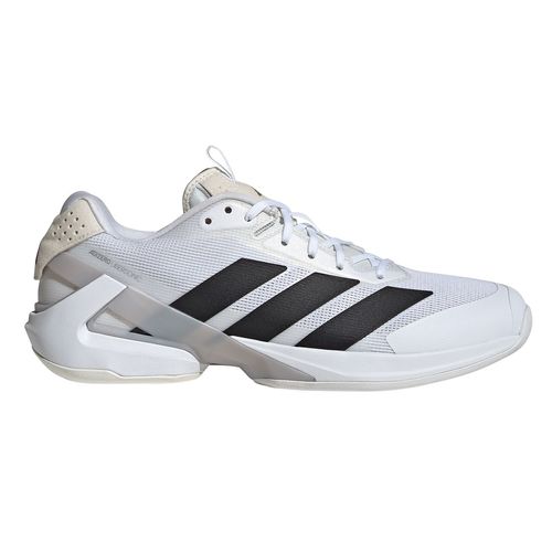 adidas Adizero Ubersonic 5 Mens Tennis Shoe White/Black/Silver Metallic IE1376
image