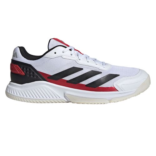 adidas Courtquick Mens Padel Shoe White/Black/Lucid Red IE3925
image
