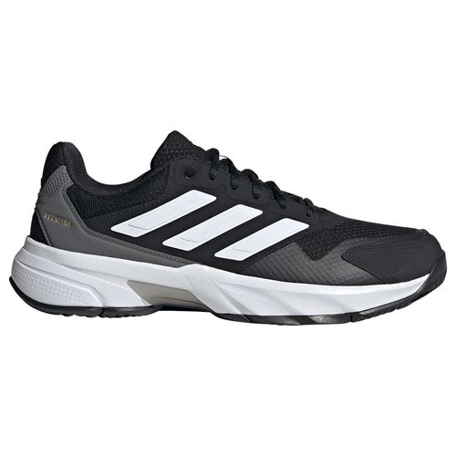 adidas Court Jam Control 3 Mens Tennis Shoe Black/White/Grey IF0458image