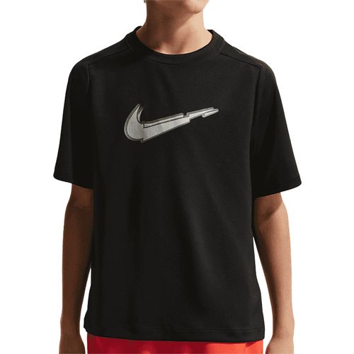 Nike Dri Fit Boys Graphic Tee Black/White IF2438 010image