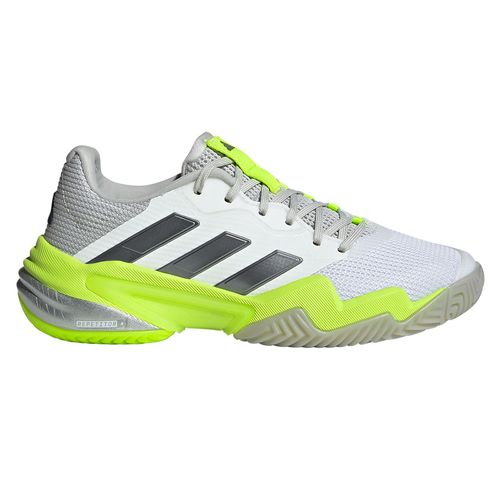 adidas Barricade 13 Womens Tennis Shoe Lucid White/Iron Metallic/Lucid Lemon IH0514
image