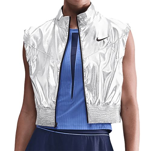 Nike Court Slam Vest Womens Metallic Silver/Black IH1702 095
image