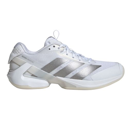 adidas Adizero Ubersonic 5 Womens Tennis Shoe White/Silver Metallic/White IH8103
image