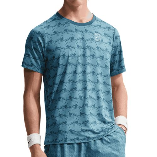 Nike Court Advantage Printed Crew Mens New Slate/White IM6084 438image