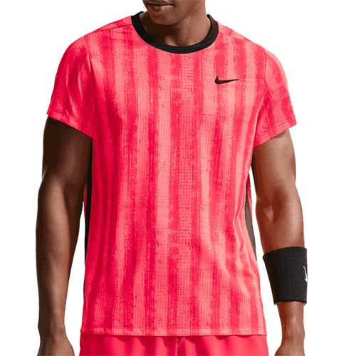 Nike Court Printed Victory Crew Mens Bright Crimson/Black IM6086 635image