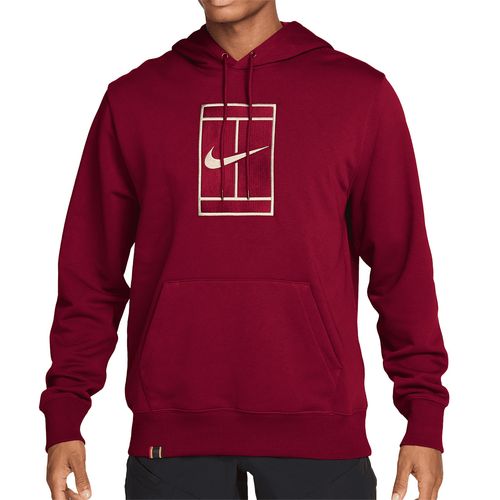 Nike Court Heritage Hoodie Mens Team Red/Pale Ivory IM6637 677image