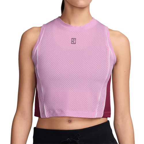 Nike Court Advantage Novelty Tank Top Womens Pink Rise/Black IM9409 621image