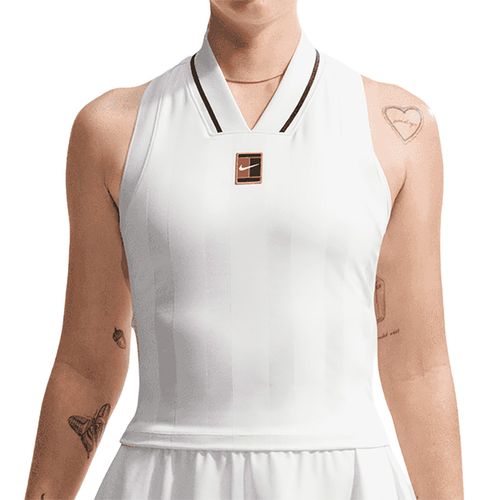 Nike Court Slam Tank Top Womens White IO0473 100image