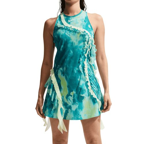 Nike Court Osaka Slam Dress Womens Copa/Light Liquid Lime/White IO3736 482image