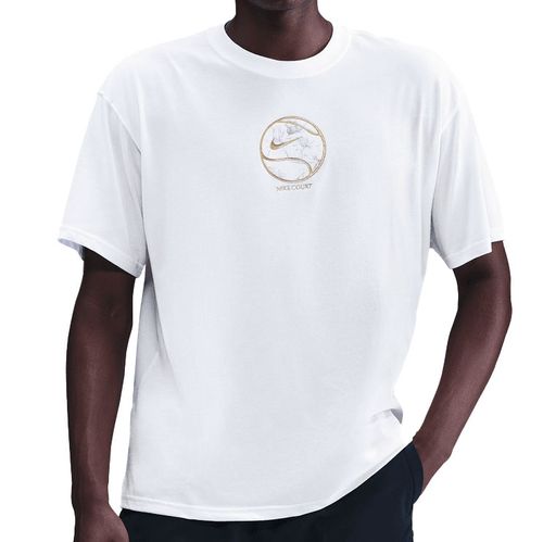 Nike Court Dri FIT Tee Shirt Mens White IO6234 100
image